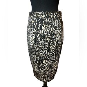 BOLD elements Black and Cream Pencil Skirt